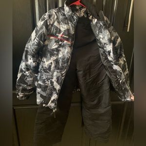 Boys Snow jacket and pants (thermal for cold temperatures)